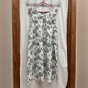 RARE Gudrun Sjödén 2021 SS Dandelion Botanical Print Dress L